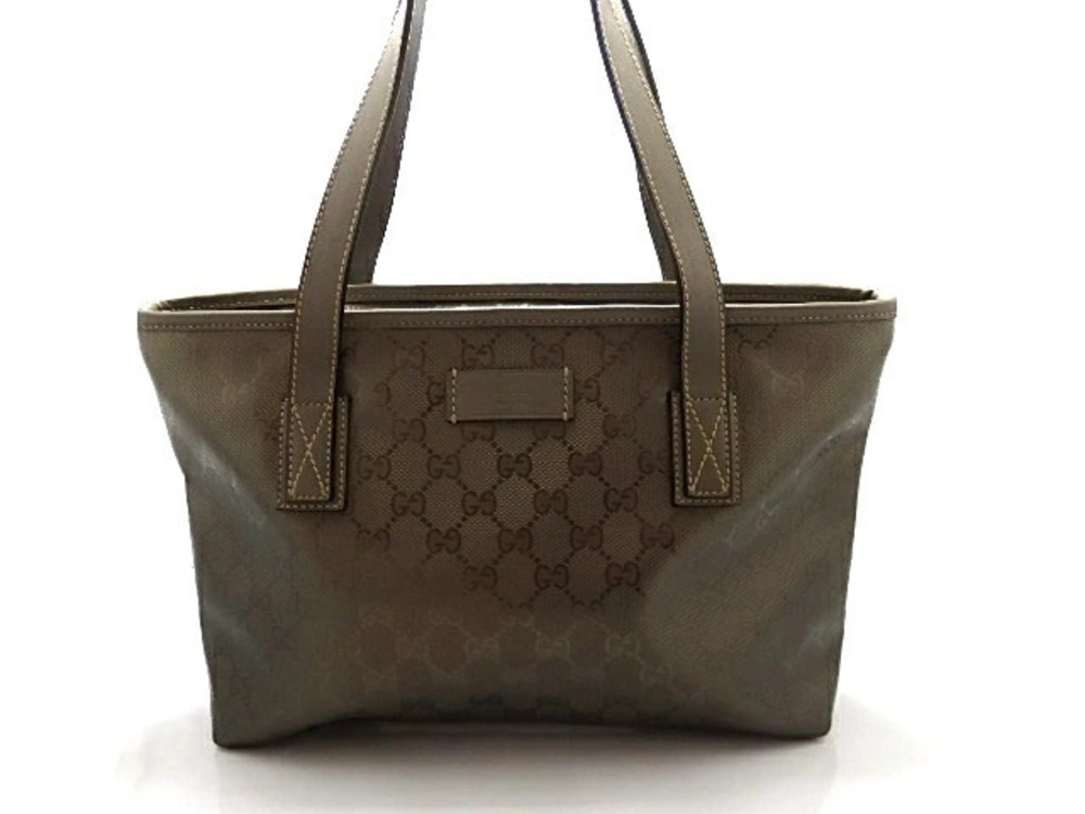 Gucci tote bag Imprime GG canvas Bronze Brown